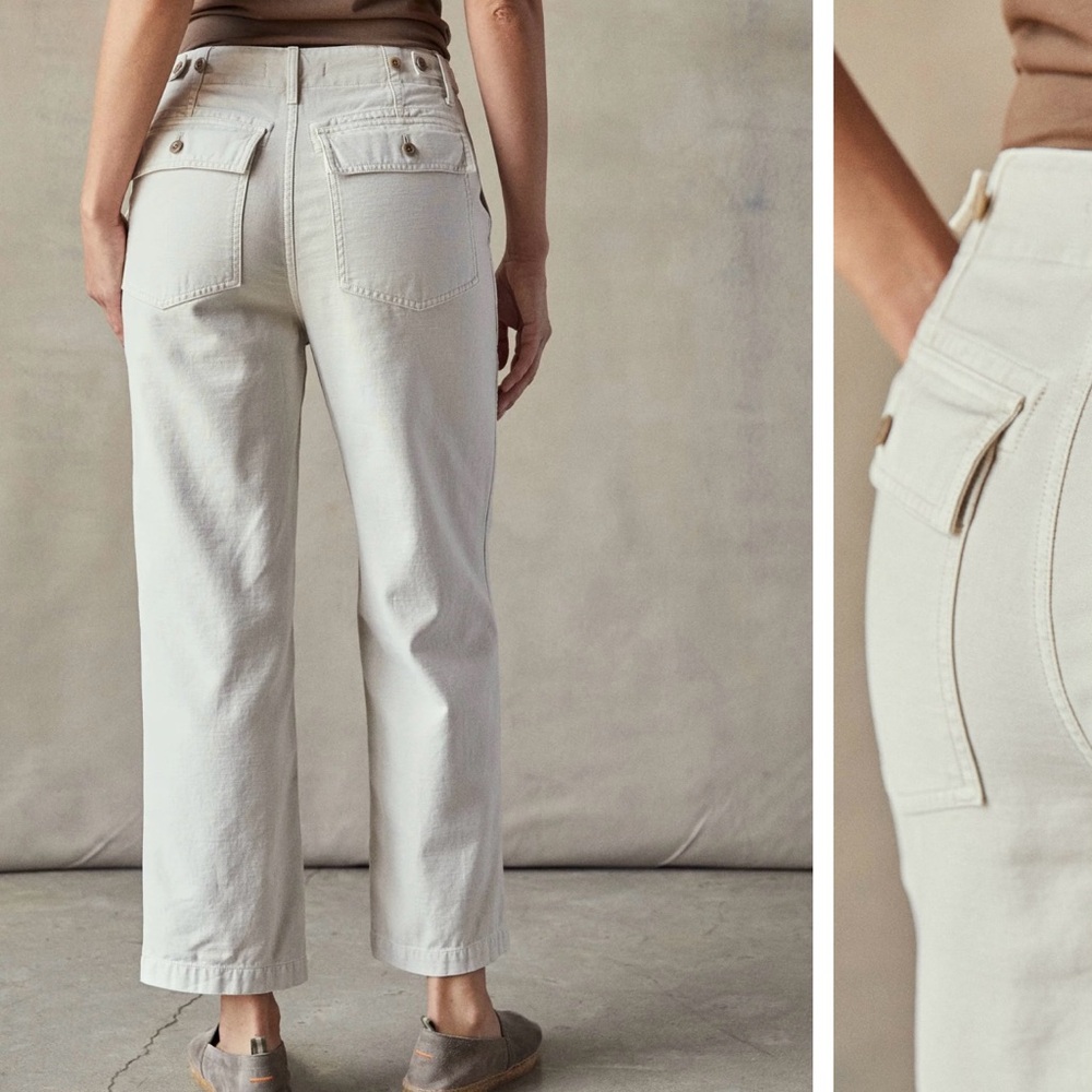Outerknown Utility Pants- off-white - Picture 3 of 6